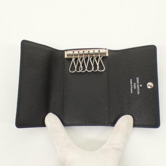 LOUIS VUITTON Black Damier Key Case - Picture 4 of 6